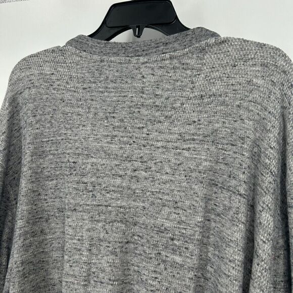 Alesbury Knit Henley Shirt Sweater Heather Gray Long Sleeve Size XXXL Tall - Picture 7 of 10